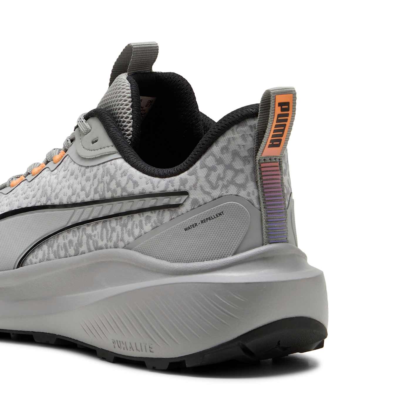 Skyrocket Lite Trail WTR Gray Echo-PUMA - Back / Heel View