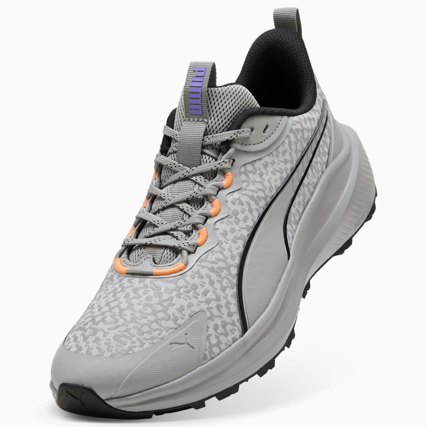 Skyrocket Lite Trail WTR Gray Echo-PUMA - Angled Studio / Lifestyle Shot