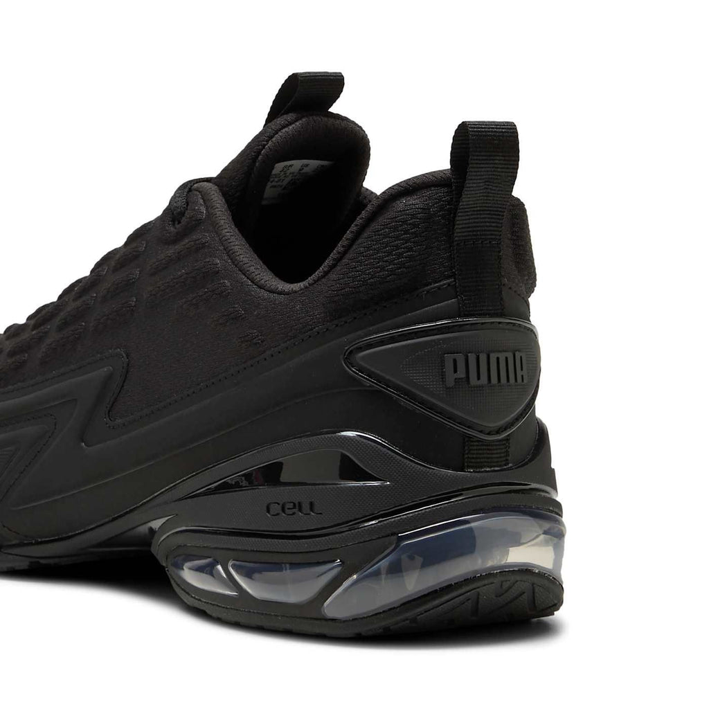 Meza Men's Shoes - PUMA Black-Cool Dark Gray - Back / Heel View