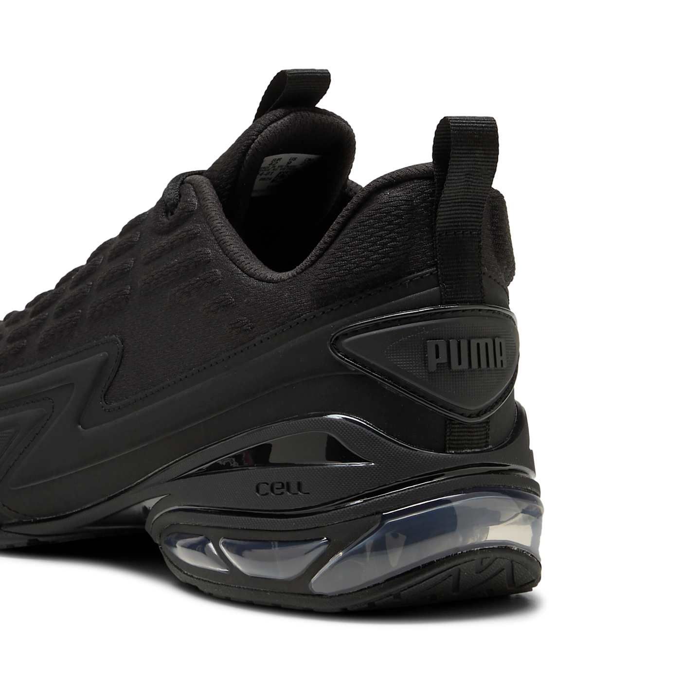 Meza Men's Shoes - PUMA Black-Cool Dark Gray - Back / Heel View