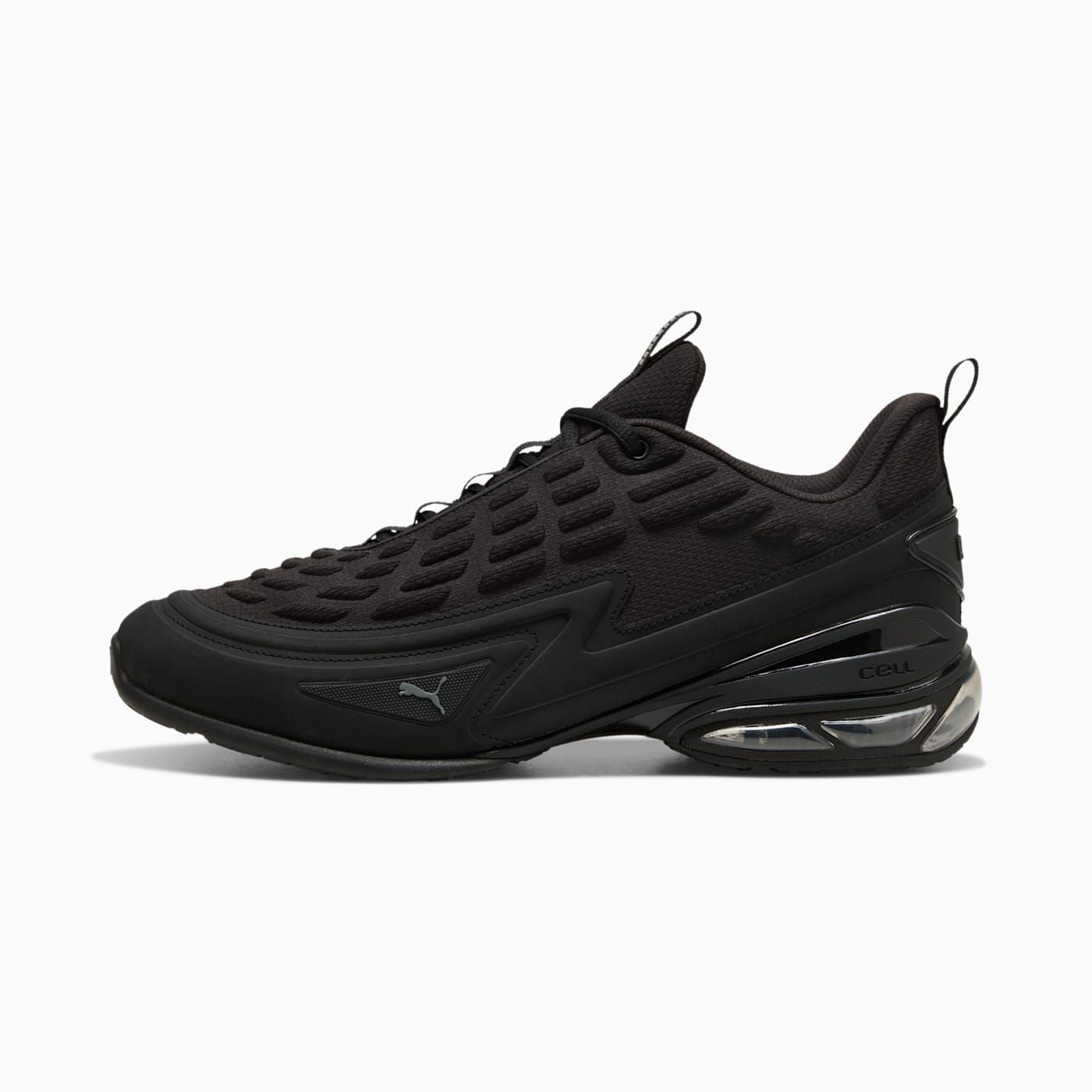 Meza Men's Shoes - PUMA Black-Cool Dark Gray - Side Profile - Lateral