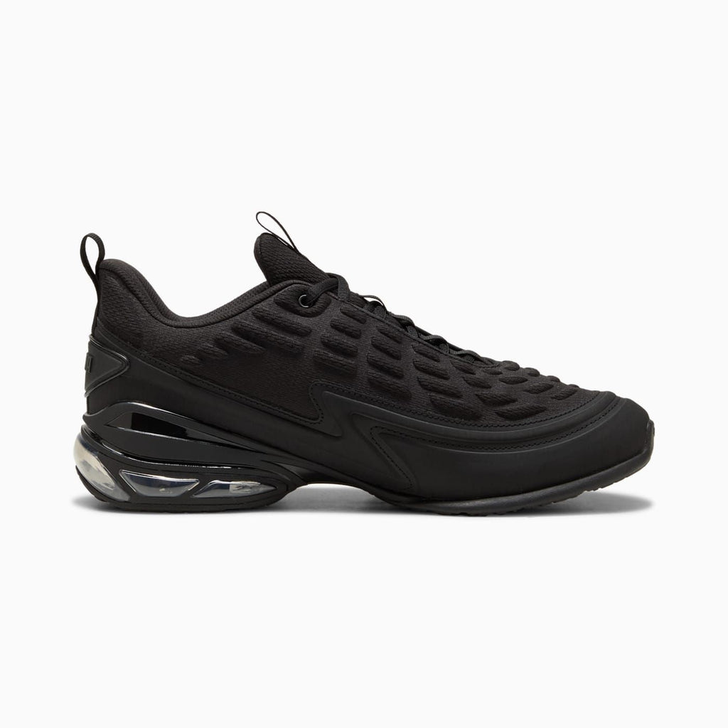 Meza Men's Shoes - PUMA Black-Cool Dark Gray - Side Profile - Medial