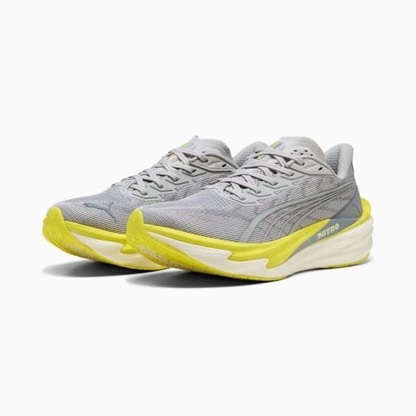 Deviate NITRO 4 Men's Shoes - Vibrant Silver-Lux Lime - view 1
