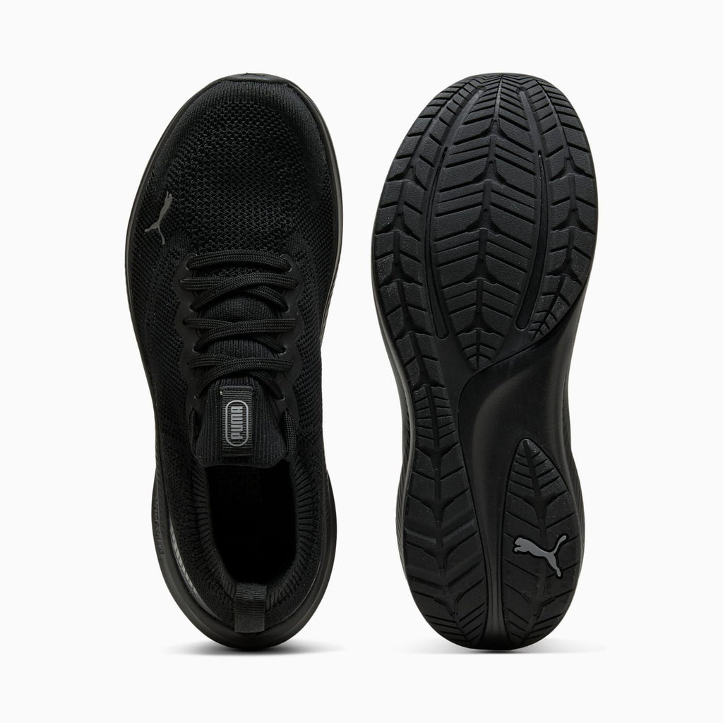 Skyrocket Lite 2 Engineered Men's Shoes - PUMA Black-C - Top View and Outsole