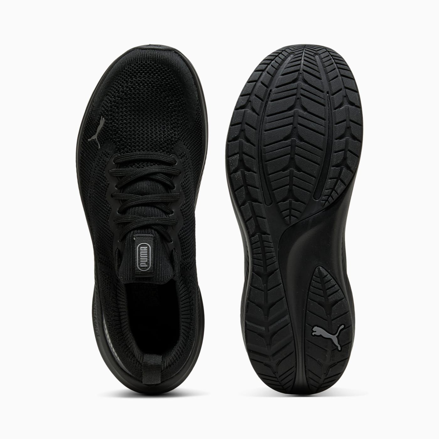 Skyrocket Lite 2 Engineered Men's Shoes - PUMA Black-C - Top View and Outsole