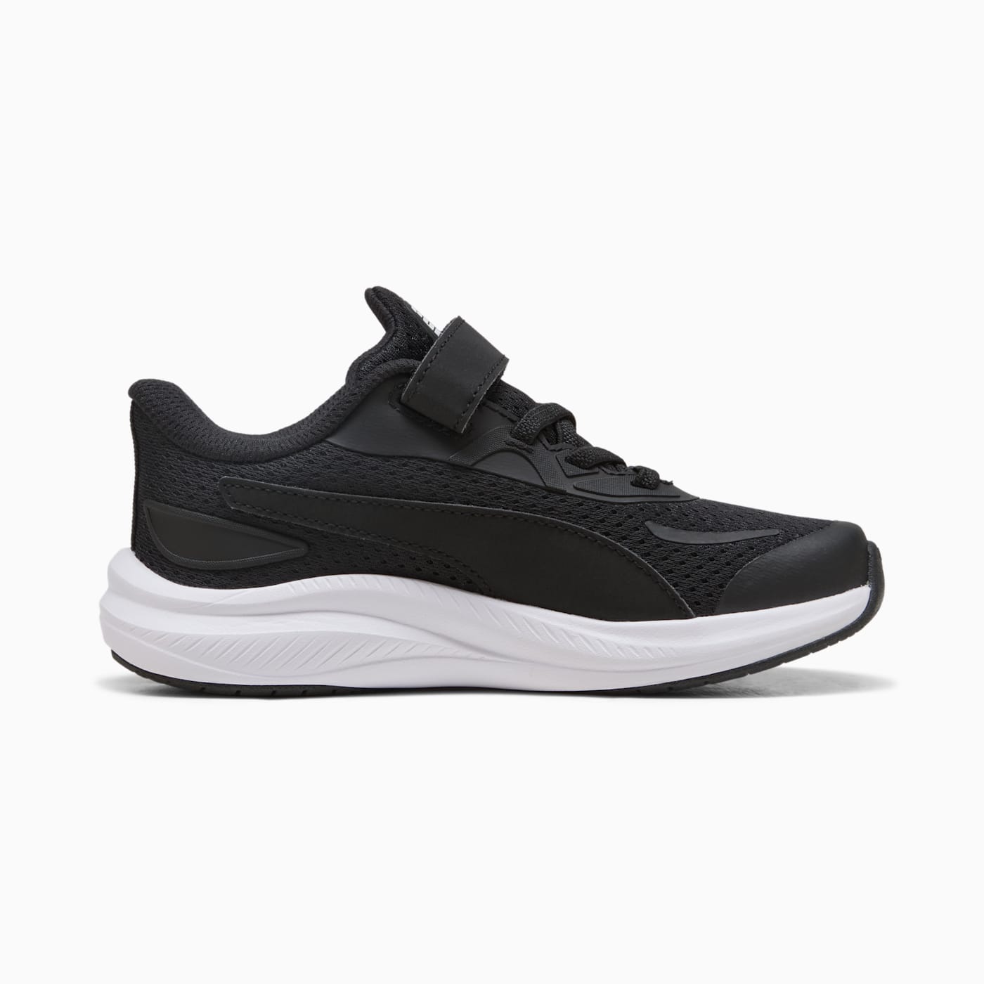 Skyrocket 2 AC+ Kids' Shoes - PUMA Black-PUMA White - Side Profile - Medial