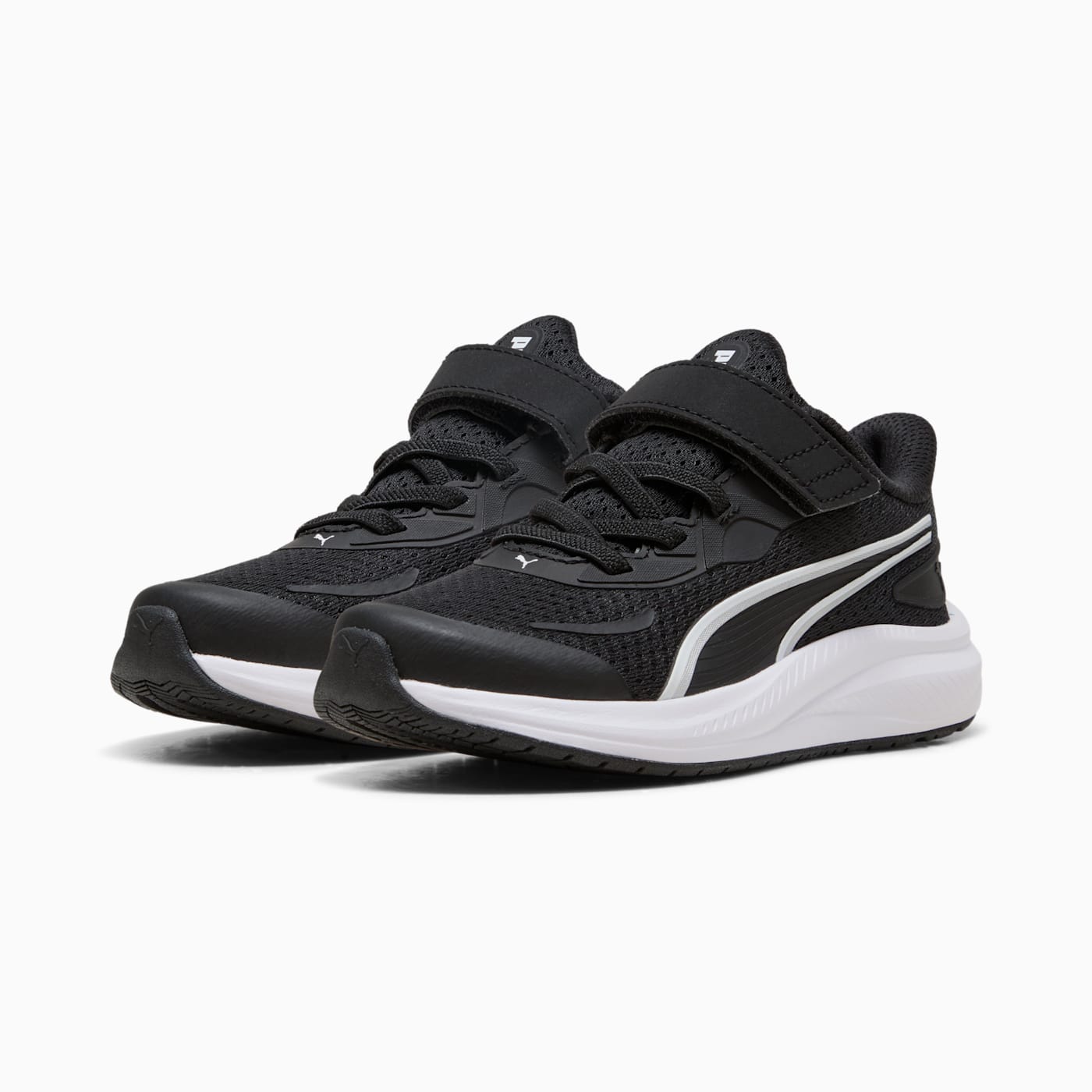 Skyrocket 2 AC+ Kids' Shoes - PUMA Black-PUMA White - Clean Studio Shot