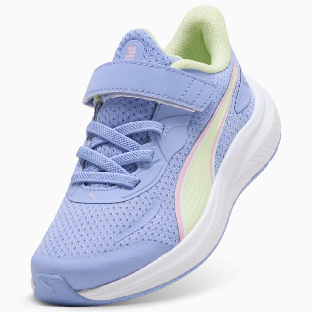 Skyrocket 2 AC+ Kids' Shoes - Intense Lavender-PUMA - Angled Studio / Lifestyle Shot