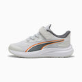 Skyrocket 2 AC+ Kids' Shoes - Glacial Gray-PUMA Whi - Side Profile - Lateral