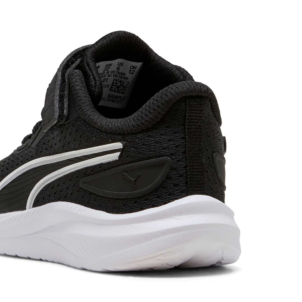 Skyrocket 2 AC+ Infant Shoes - PUMA Black-PUMA Whit - Back / Heel View