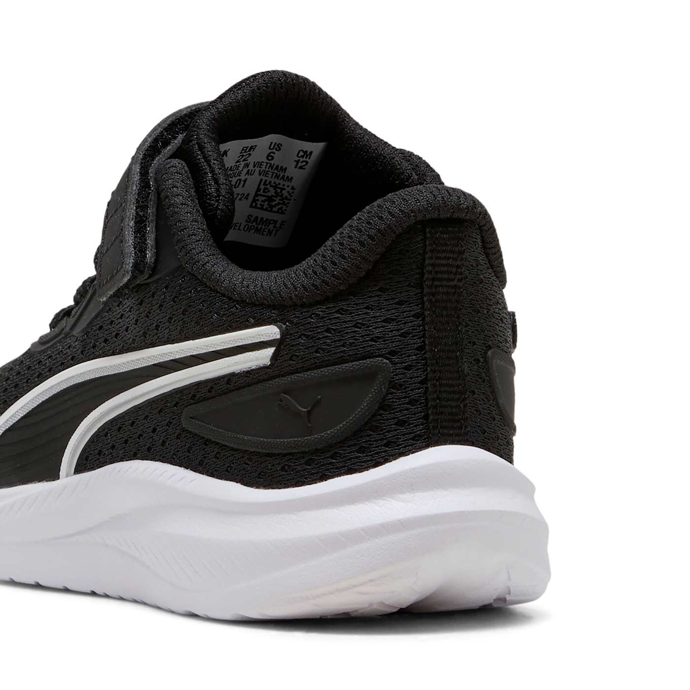 Skyrocket 2 AC+ Infant Shoes - PUMA Black-PUMA Whit - Back / Heel View