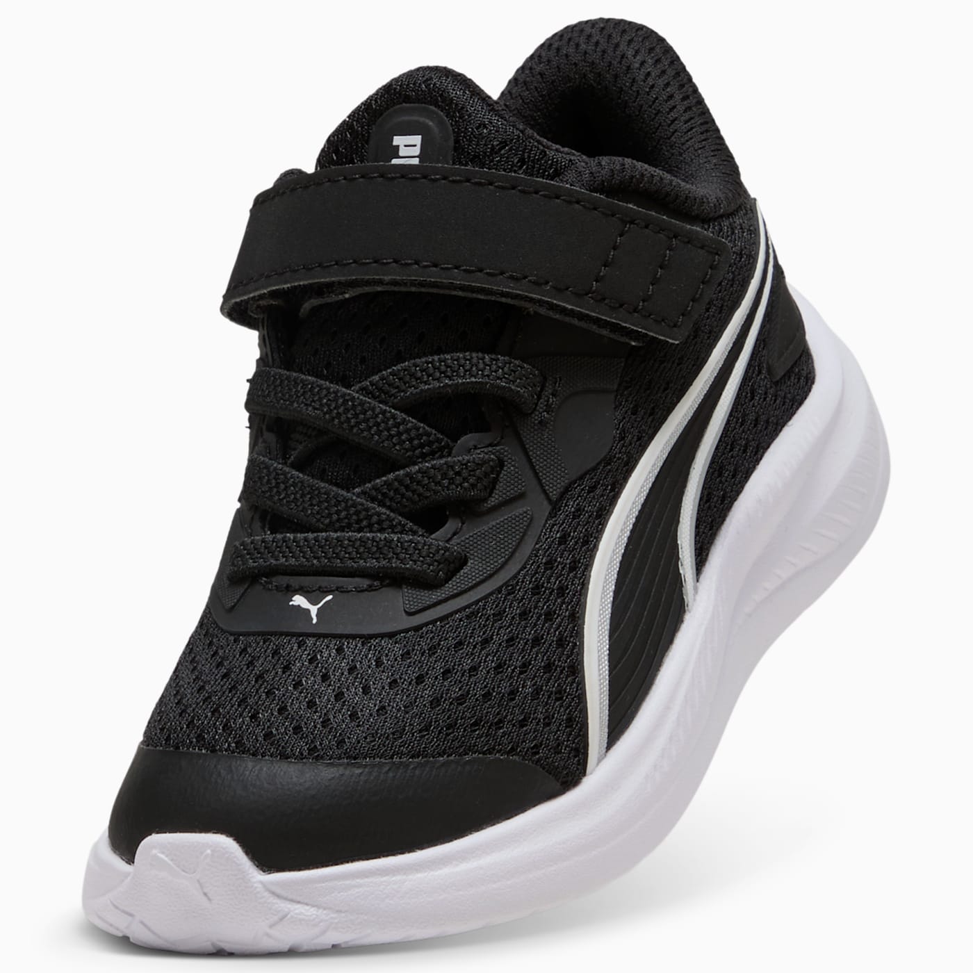 Skyrocket 2 AC+ Infant Shoes - PUMA Black-PUMA Whit - Angled Studio / Lifestyle Shot