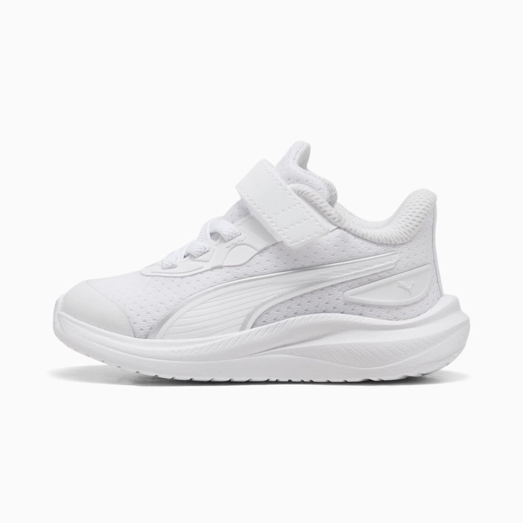 Skyrocket 2 AC+ Infant Shoes - PUMA White - Side Profile - Lateral