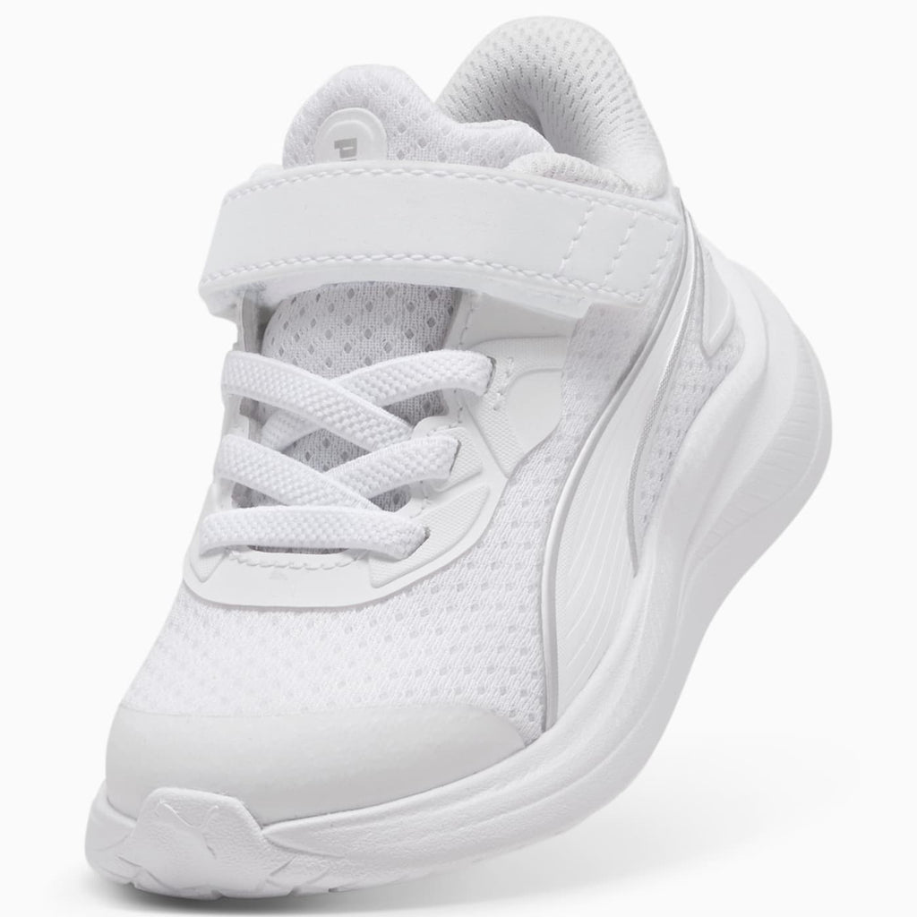 Skyrocket 2 AC+ Infant Shoes - PUMA White - Angled Studio / Lifestyle Shot