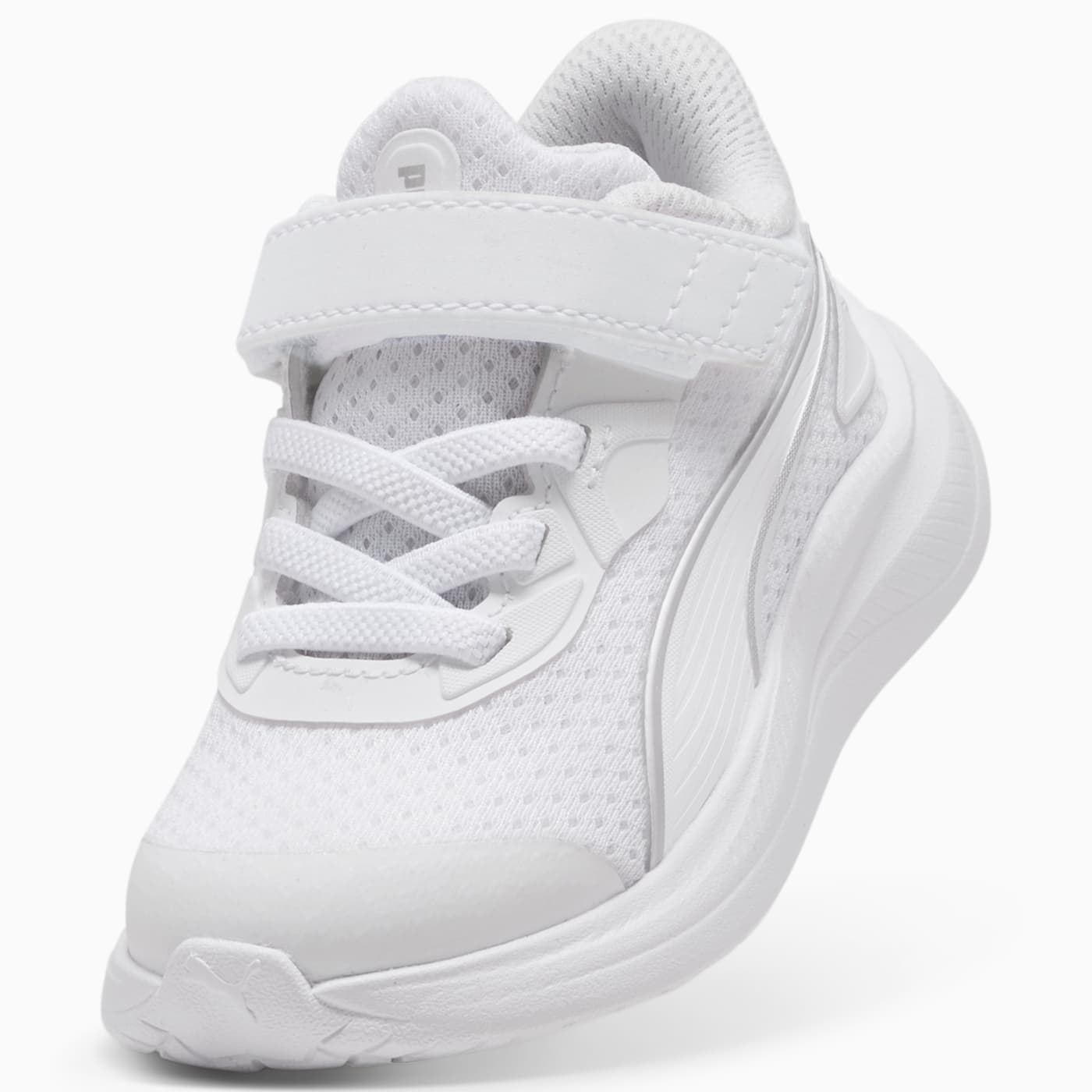 Skyrocket 2 AC+ Infant Shoes - PUMA White - Angled Studio / Lifestyle Shot
