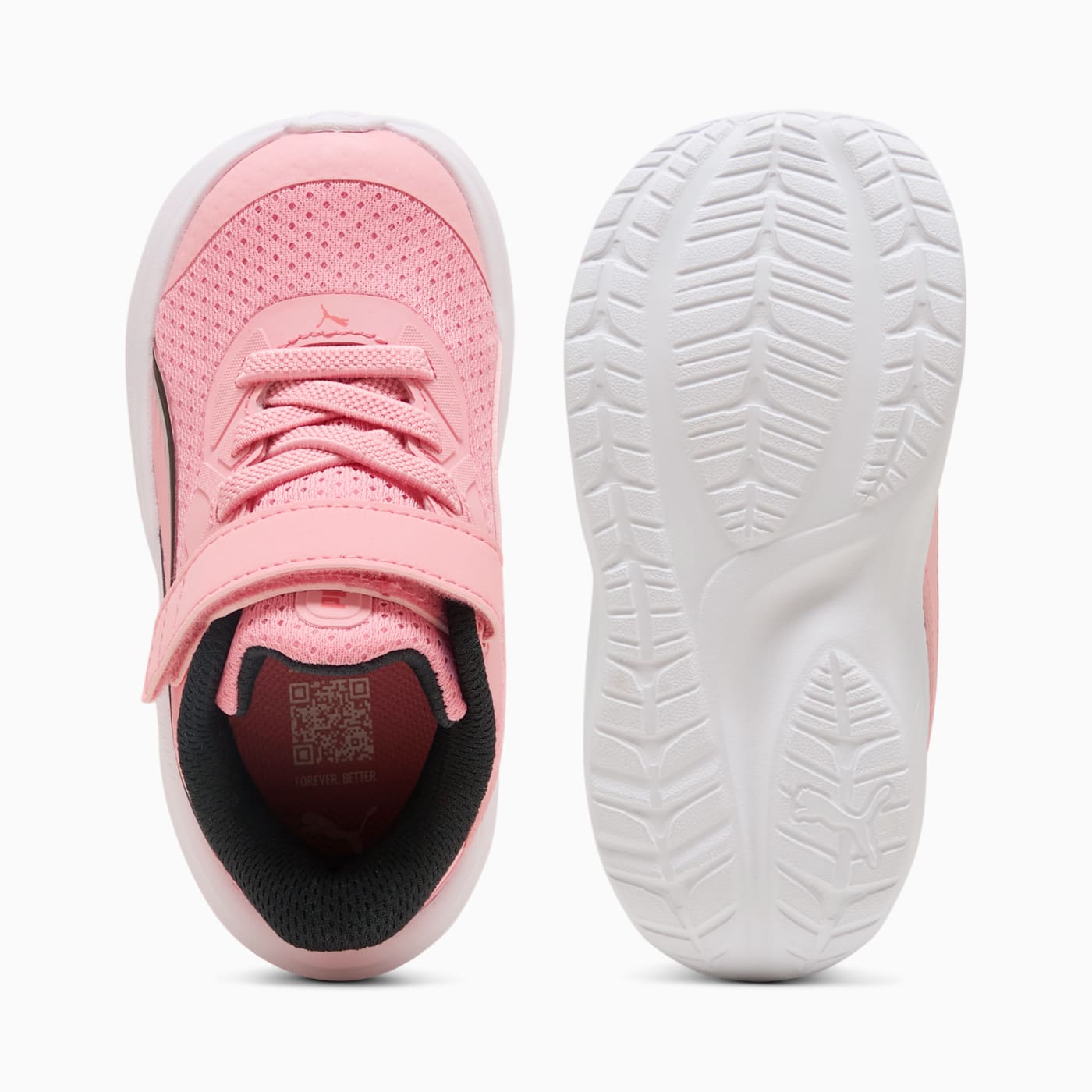 Skyrocket 2 AC+ Infant Shoes - Pinkscape-PUMA White - Top View and Outsole