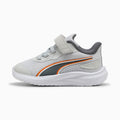 Skyrocket 2 AC+ Infant Shoes - Glacial Gray-PUMA Wh - Side Profile - Lateral