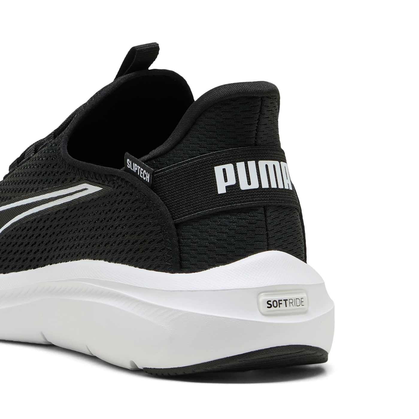 Softride Exo Flex Sliptech Men's Shoes - PUMA Black-PU - Back / Heel View