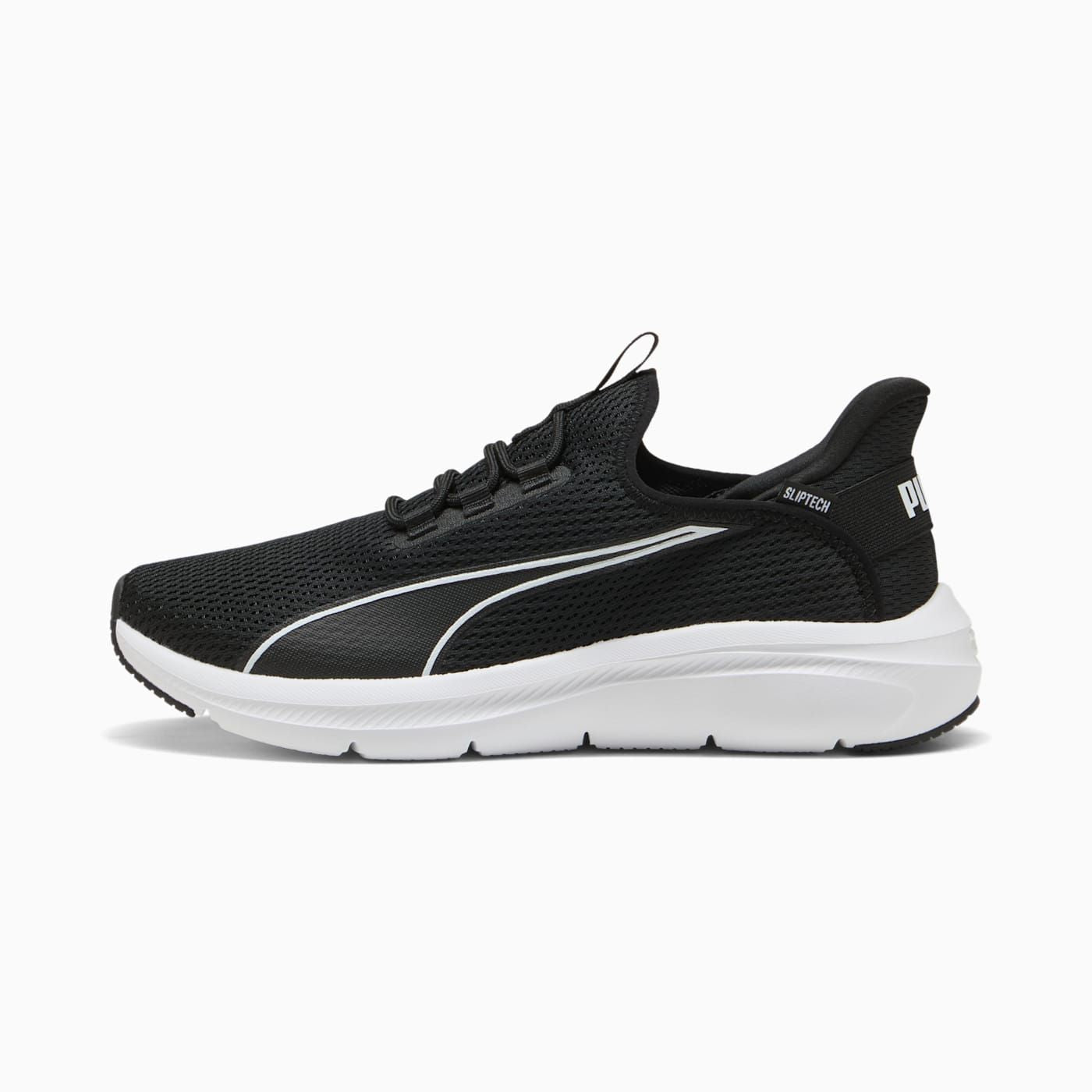 Softride Exo Flex Sliptech Men's Shoes - PUMA Black-PU - Side Profile - Lateral