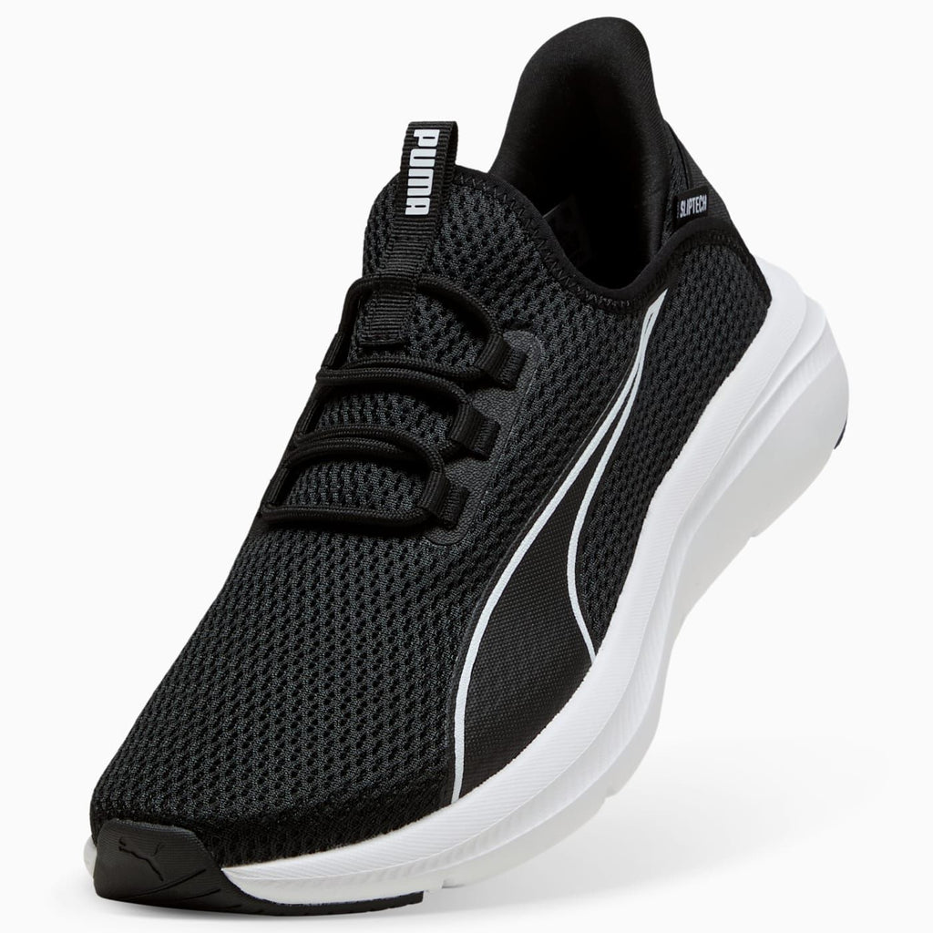 Softride Exo Flex Sliptech Men's Shoes - PUMA Black-PU - Angled Studio / Lifestyle Shot