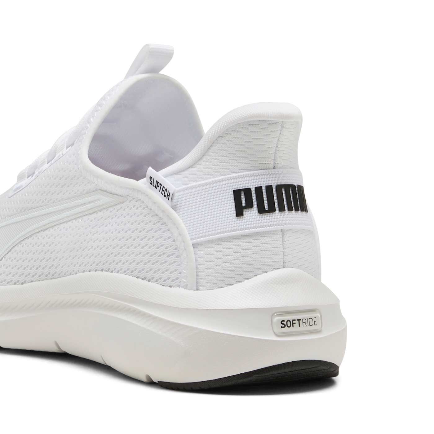 Softride Exo Flex Sliptech Men's Shoes - PUMA White-PU - Back / Heel View