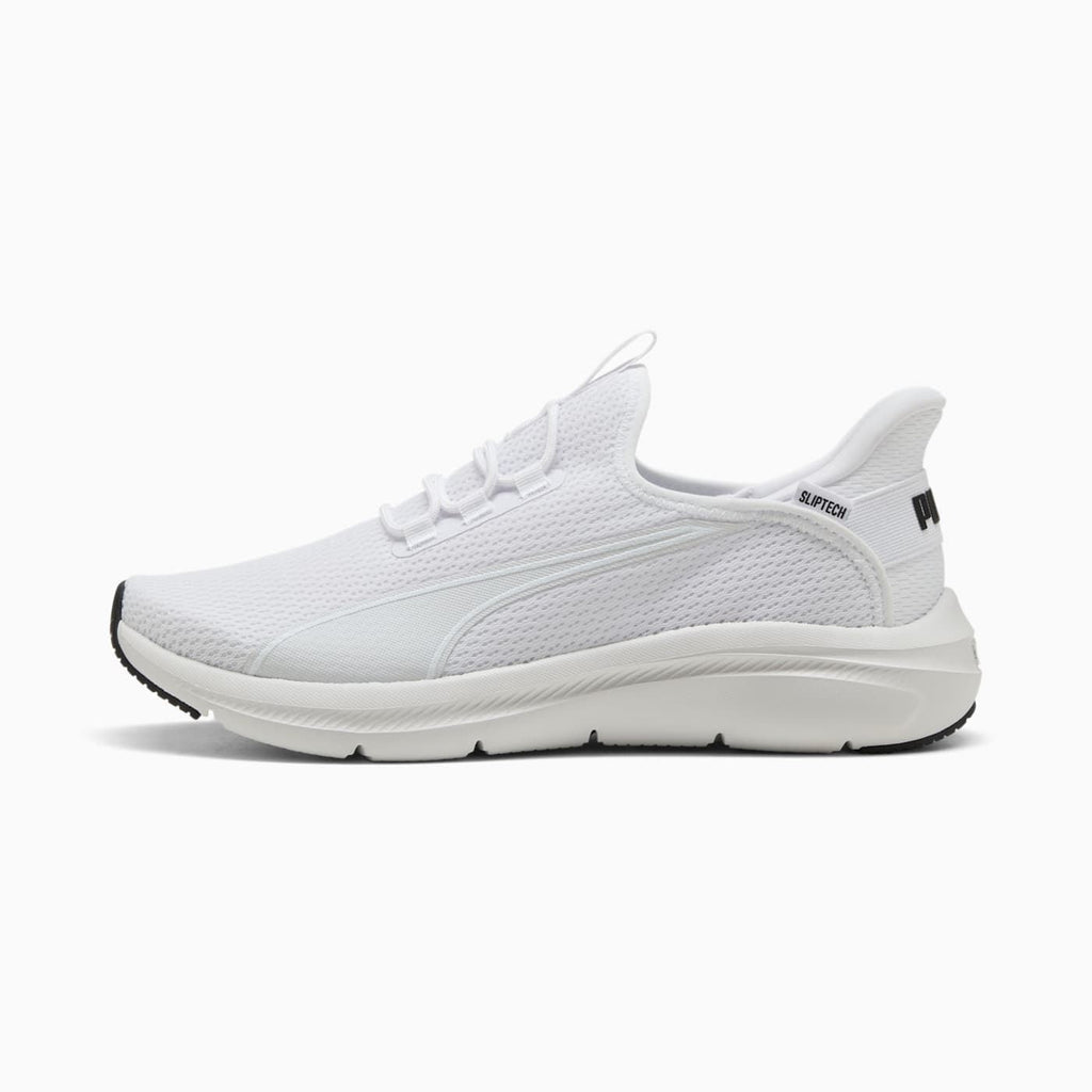 Softride Exo Flex Sliptech Men's Shoes - PUMA White-PU - Side Profile - Lateral