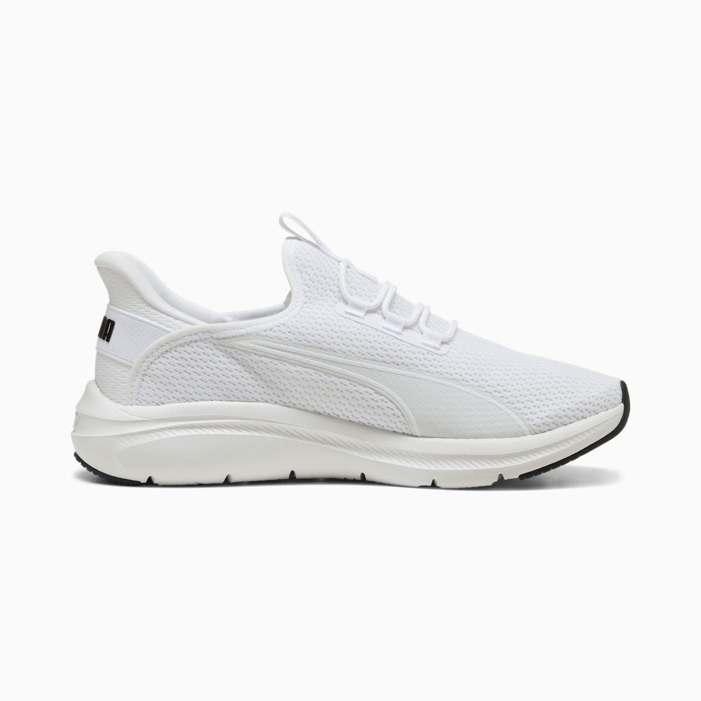 Softride Exo Flex Sliptech Men's Shoes - PUMA White-PU - Side Profile - Medial
