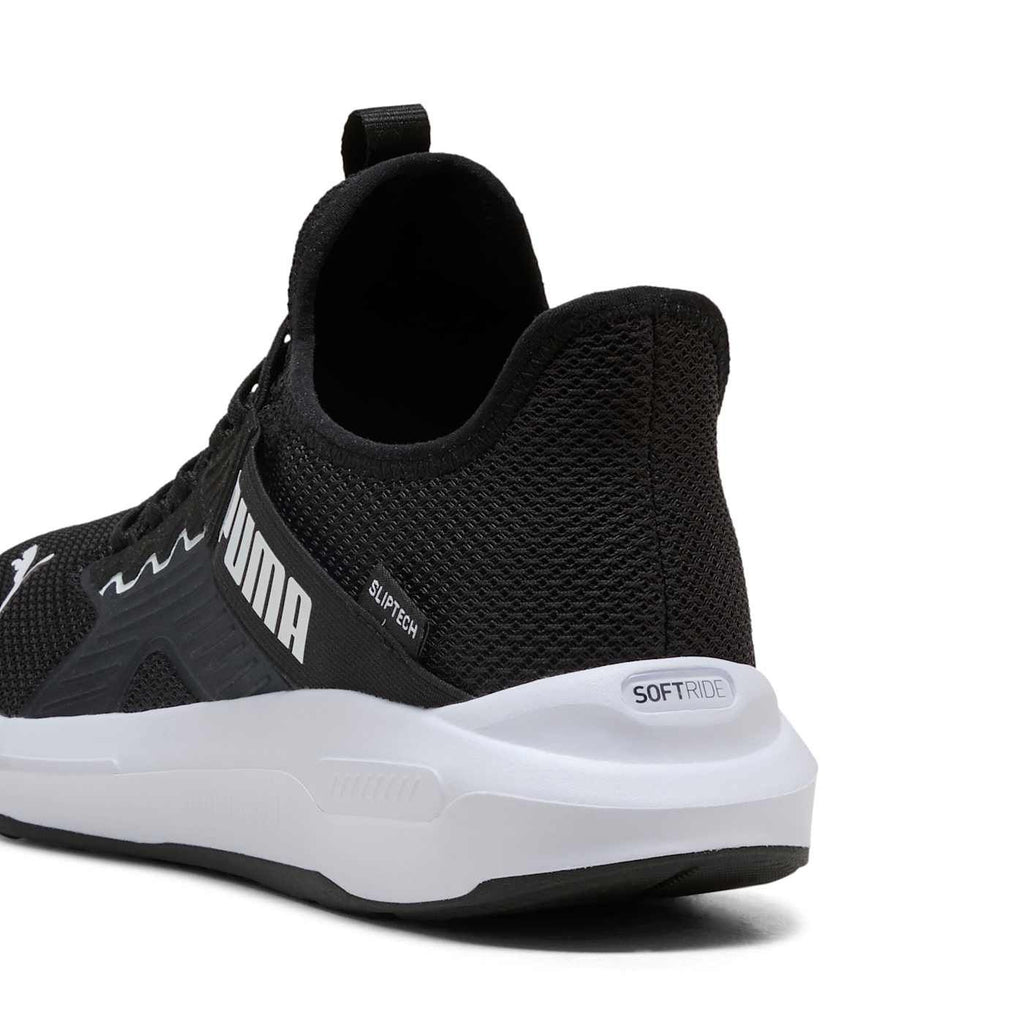 Softride Enzo 5 Slip Tech Men's Shoes - PUMA Black-PUM - Back / Heel View