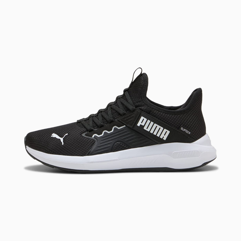 Softride Enzo 5 Slip Tech Men's Shoes - PUMA Black-PUM - Side Profile - Lateral