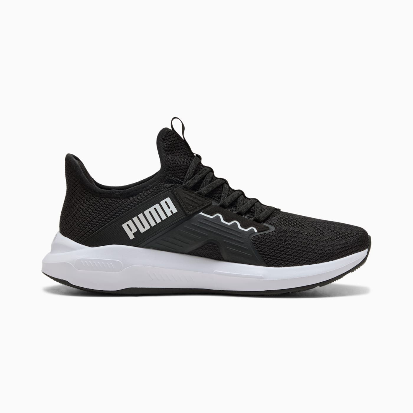 Softride Enzo 5 Slip Tech Men's Shoes - PUMA Black-PUM - Side Profile - Medial