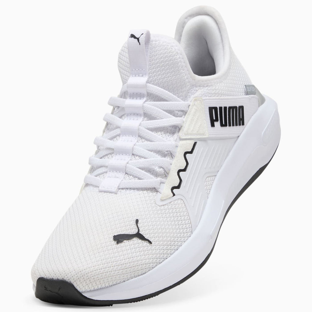 Softride Enzo 5 Slip Tech Men's Shoes - PUMA White-PUM - Angled Studio / Lifestyle Shot