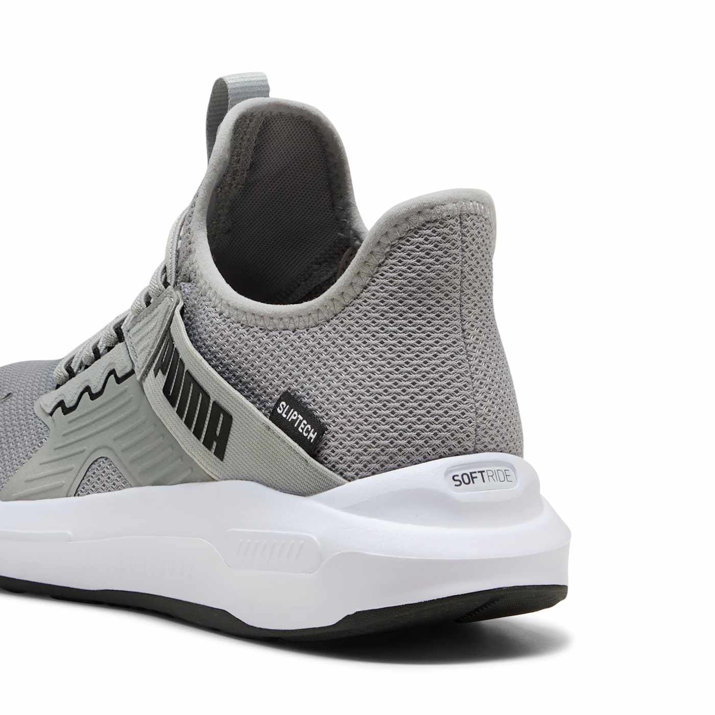 Softride Enzo 5 Slip Tech Men's Shoes - Gray Echo-PUMA - Back / Heel View