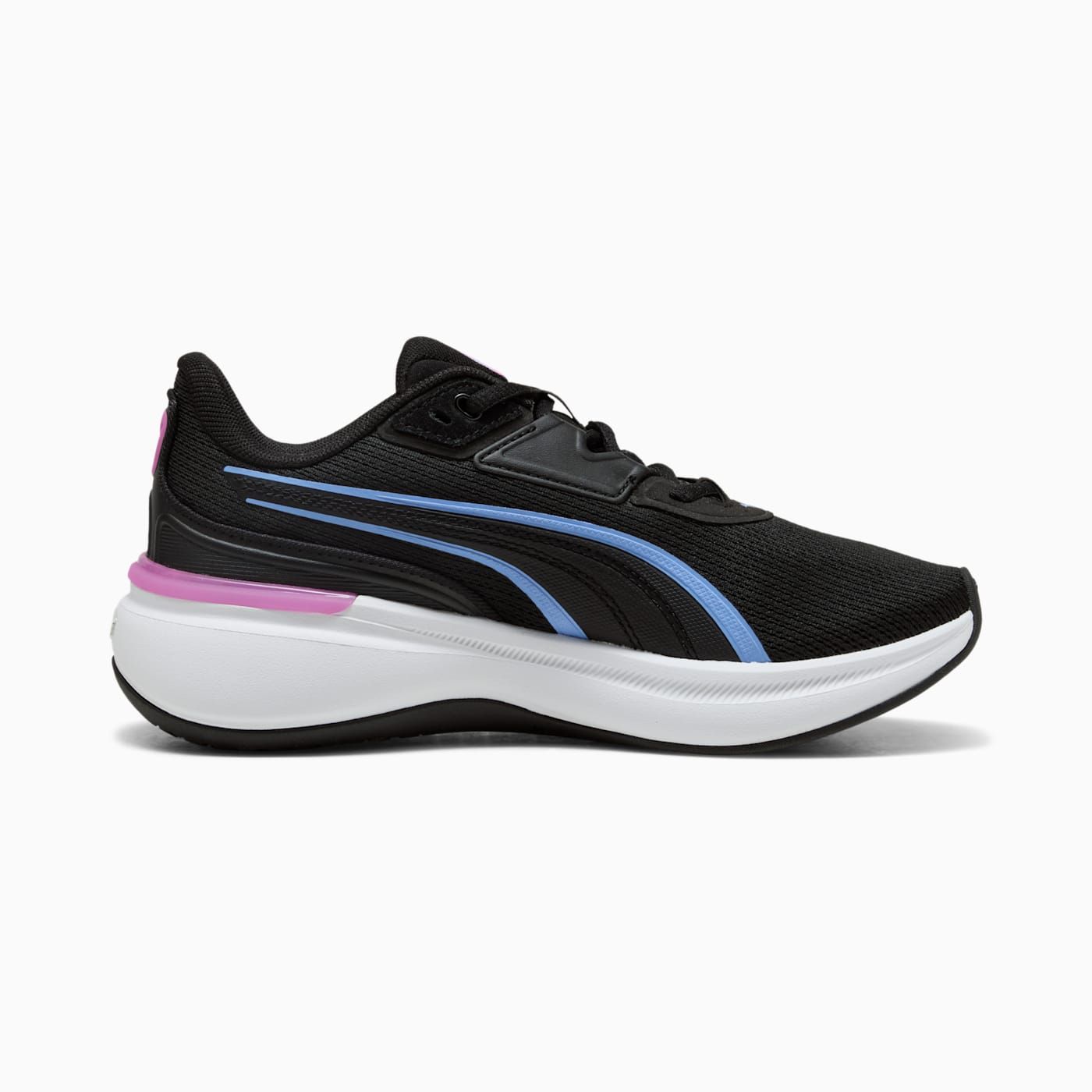 Softride Exo Women's Shoes - PUMA Black-Intense Lave - Side Profile - Medial