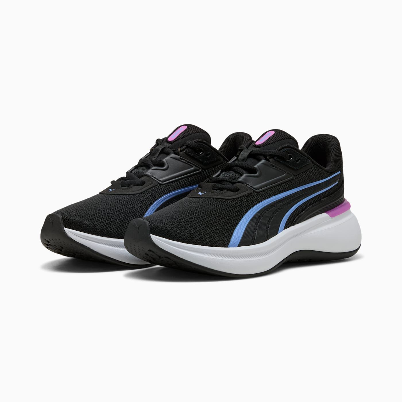 Softride Exo Women's Shoes - PUMA Black-Intense Lave - Clean Studio Shot