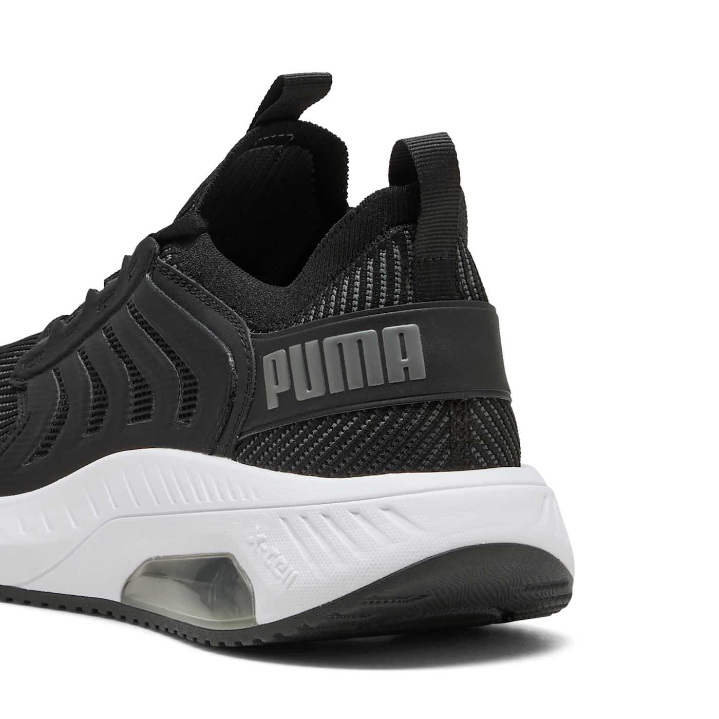 Ayro Street Men's Shoes - PUMA Black-Cool Dark Gray-PU - Back / Heel View