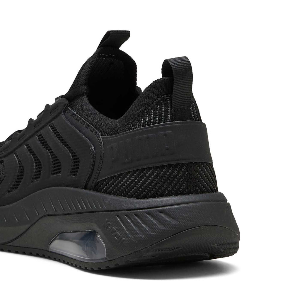 Ayro Street Men's Shoes - PUMA Black-Shadow Gray - Back / Heel View