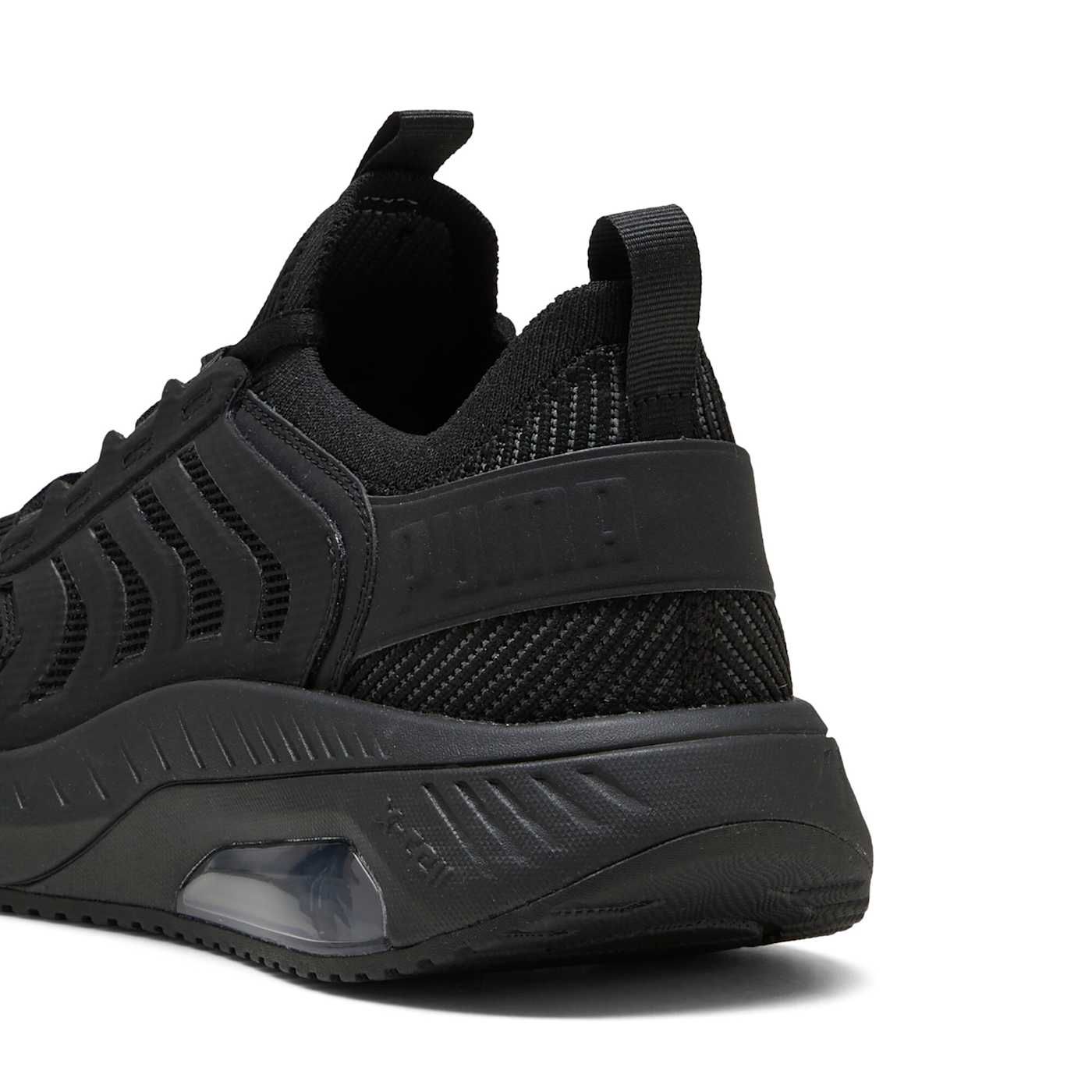 Ayro Street Men's Shoes - PUMA Black-Shadow Gray - Back / Heel View