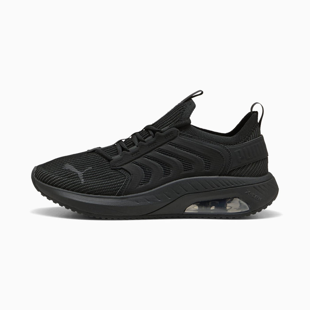 Ayro Street Men's Shoes - PUMA Black-Shadow Gray - Side Profile - Lateral