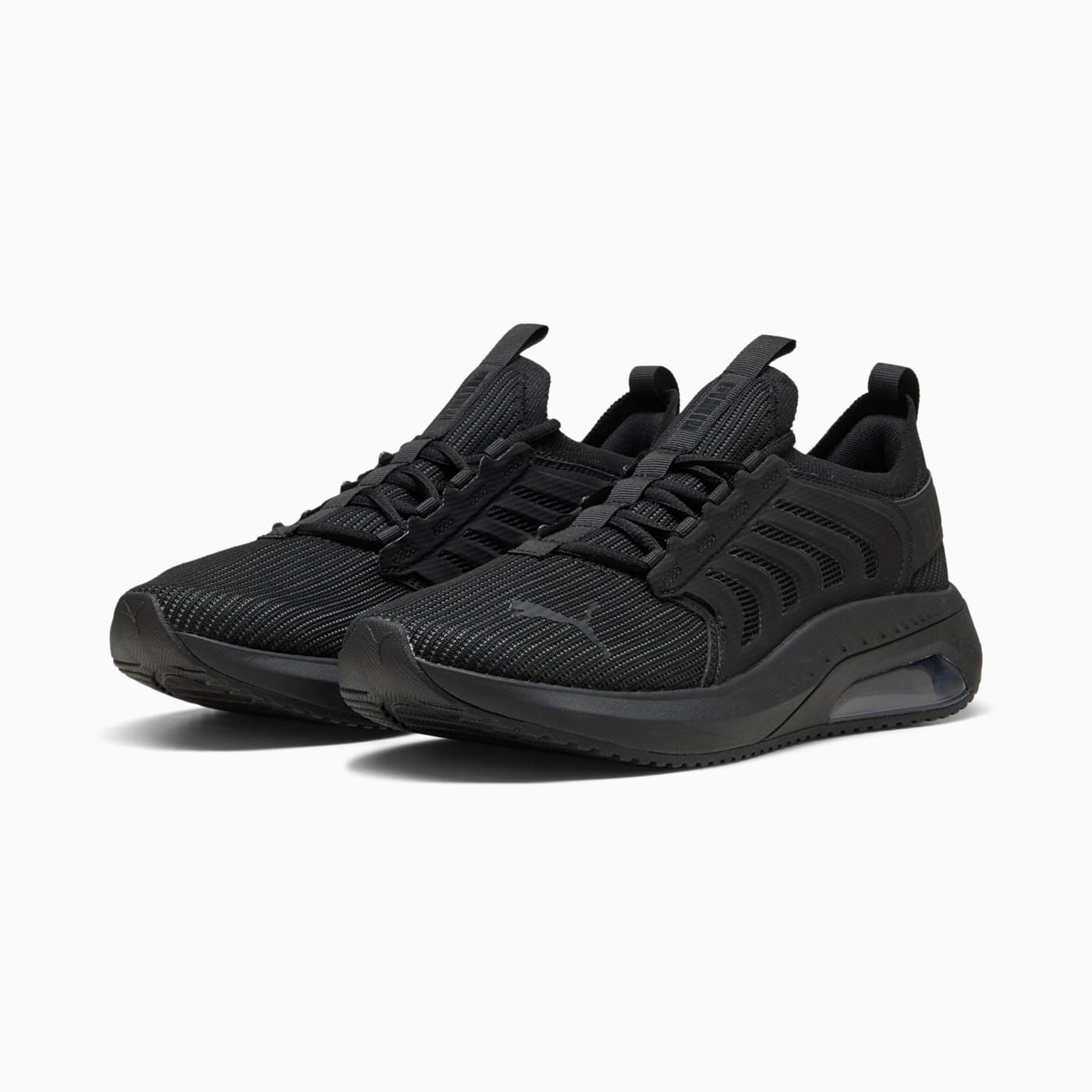 Ayro Street Men's Shoes - PUMA Black-Shadow Gray - Clean Studio Shot