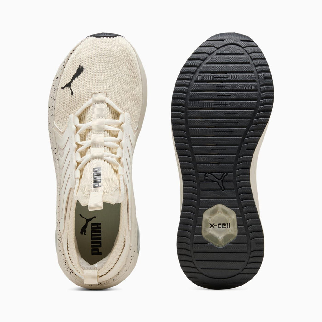 Ayro Street Men's Shoes - Alpine Snow-Warm White-PUMA - Top View and Outsole