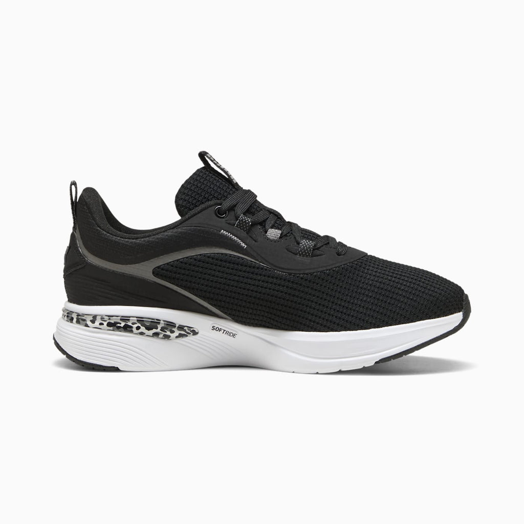 Softride Charm Animal Women's Shoes - PUMA Black-PUM - Side Profile - Medial