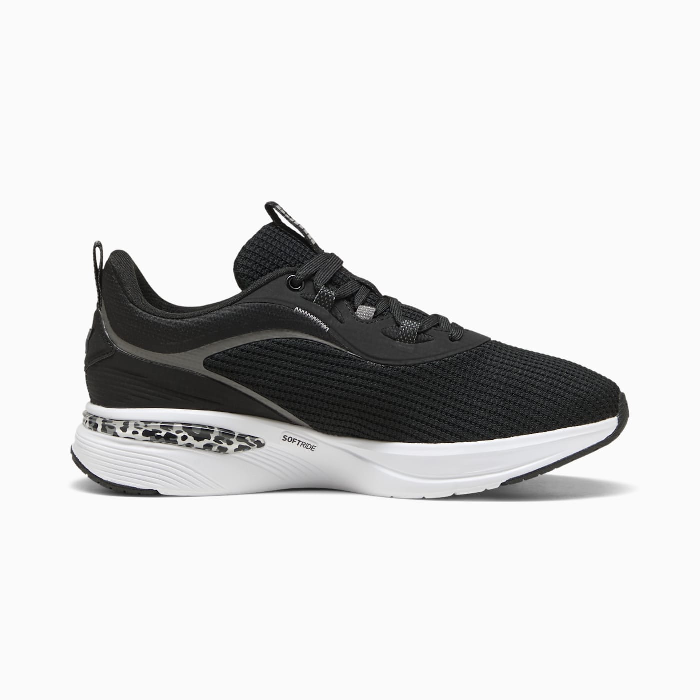 Softride Charm Animal Women's Shoes - PUMA Black-PUM - Side Profile - Medial