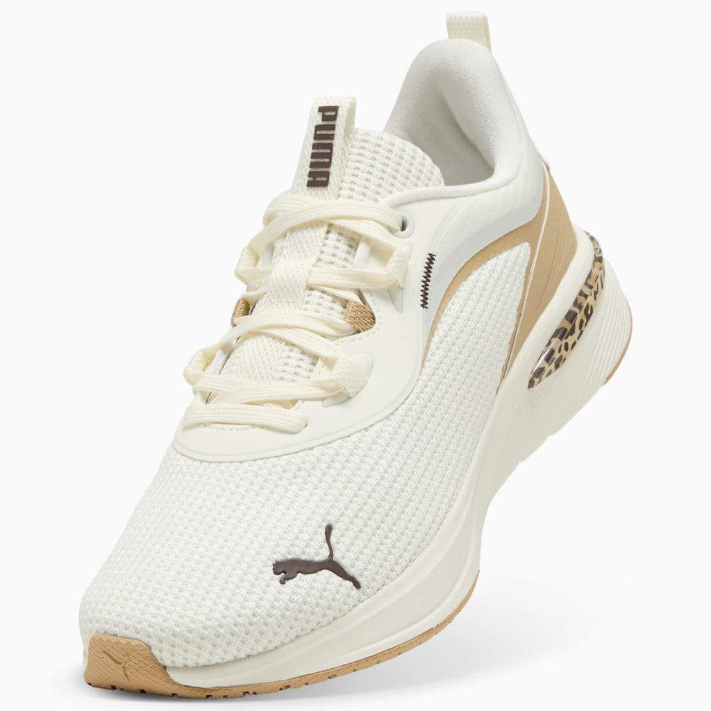 Softride Charm Animal Women's Shoes - Warm White-Cho - Angled Studio / Lifestyle Shot