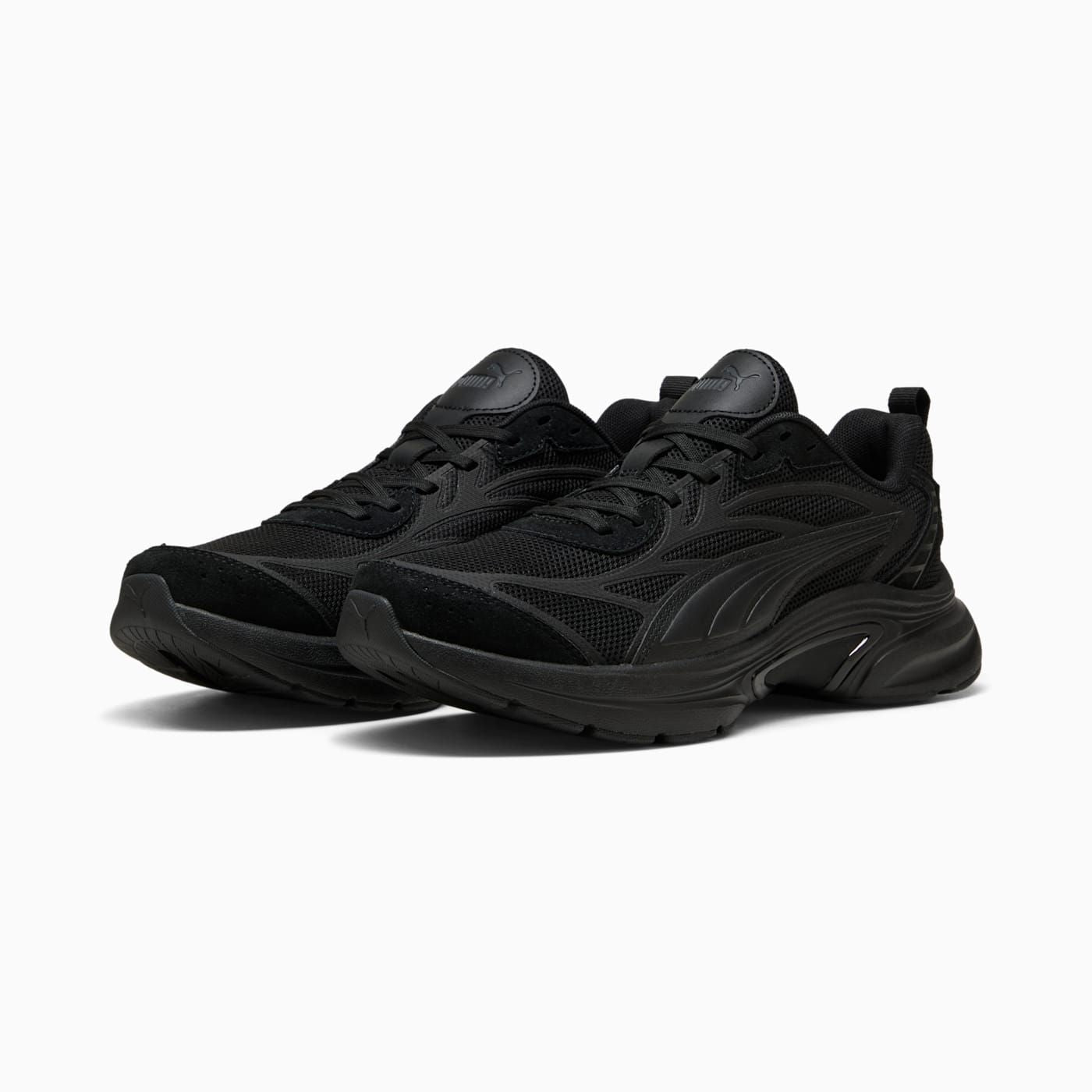 Softride Escalate Men's Shoes - PUMA Black-PUMA Black - Clean Studio Shot