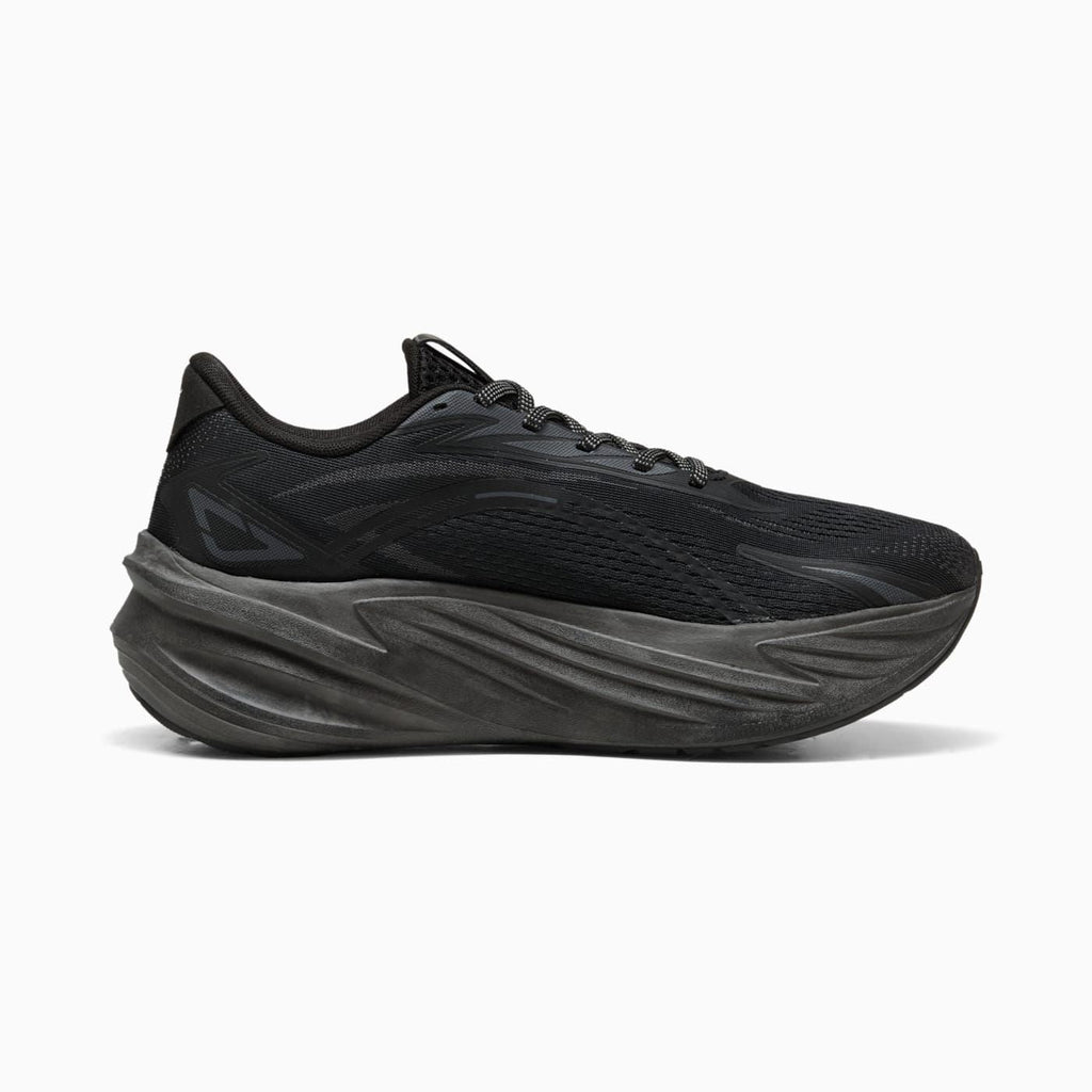 Maxima Pro Men's Shoes - PUMA Black - Side Profile - Medial