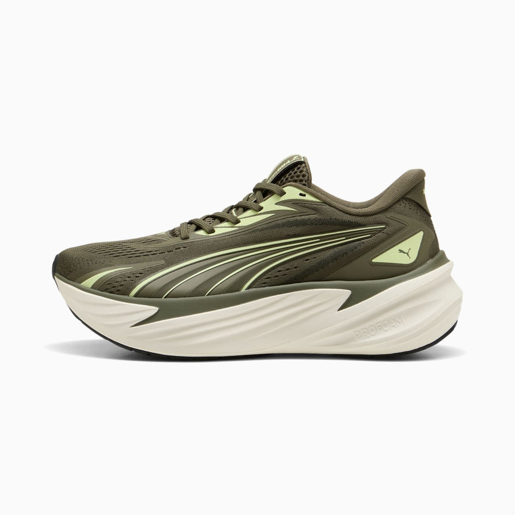 Maxima Pro Men's Shoes - Loden Green-Apple Spritz - Side Profile - Lateral