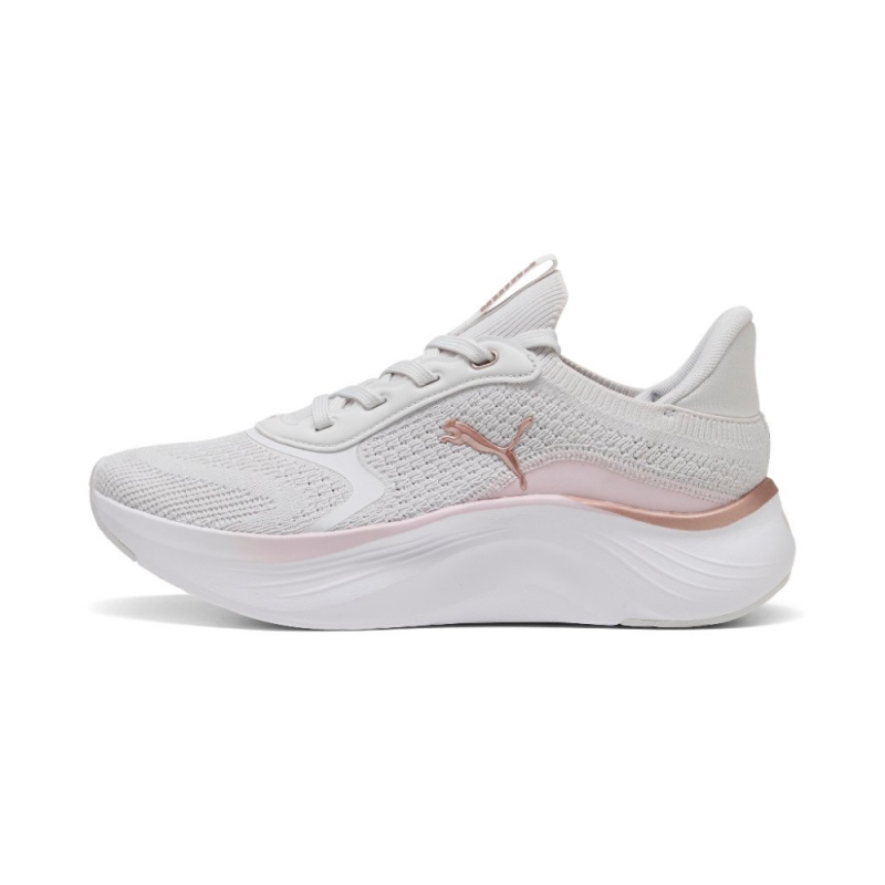 PUMA SOFTRIDE Mayve 2 Sneakers-Gray-Powder Pink-Rose Gold view 1