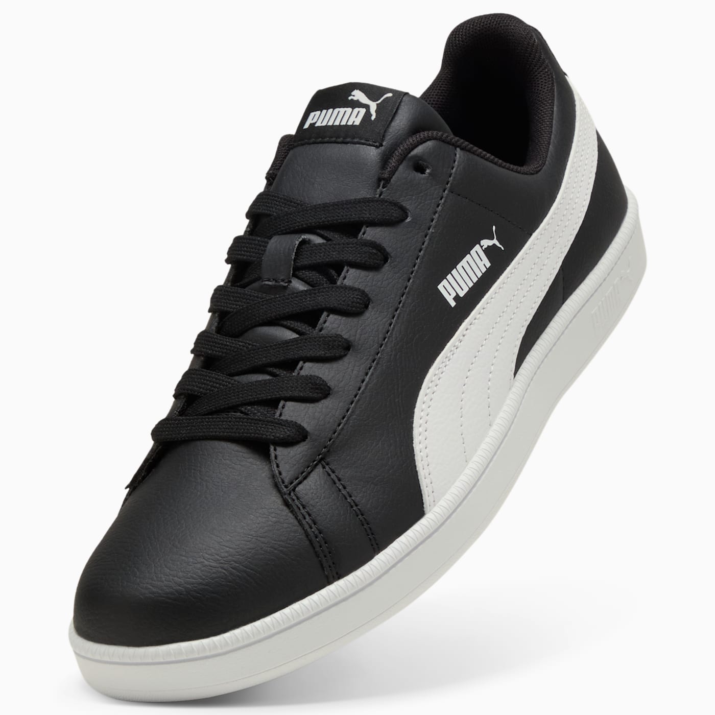 PUMA UP Puma Black-Puma White - Angled Studio / Lifestyle Shot