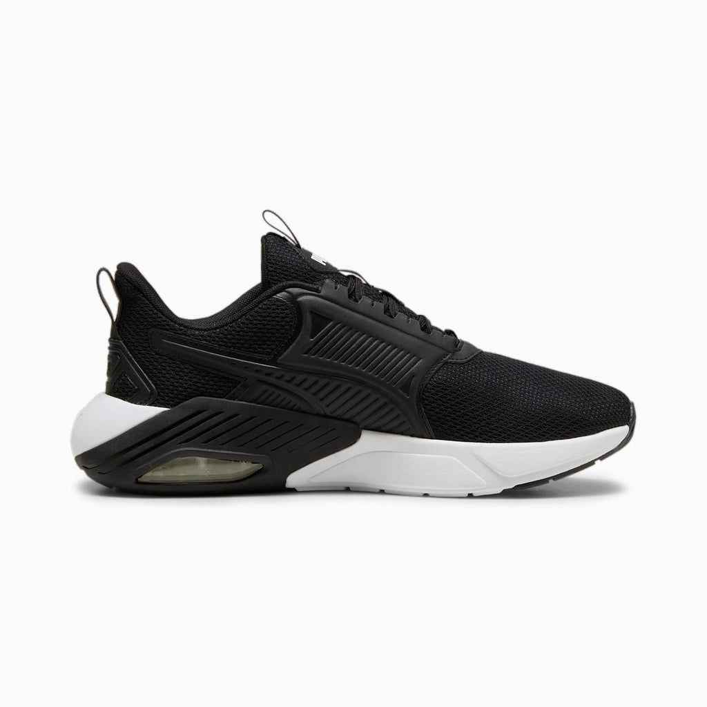 X-Cell Nova FS Men's Shoes - PUMA Black-PUMA White - Side Profile - Medial