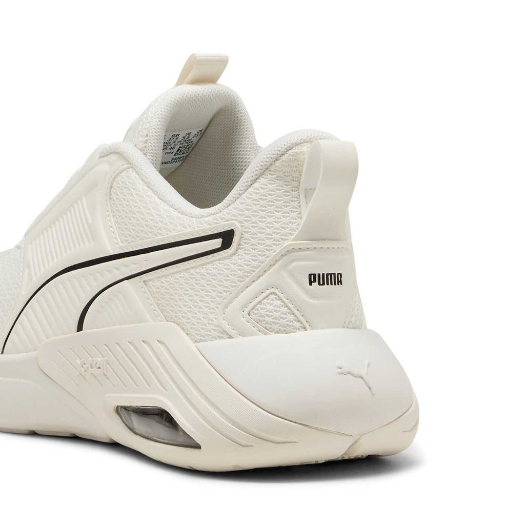 X-Cell Nova FS Women's Shoes - Warm White-PUMA Black-Ros - Back / Heel View